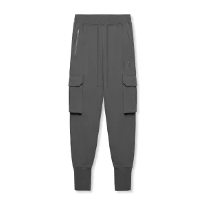 0654. Tech-Terry™ Cargo High Rib Jogger - Space Grey