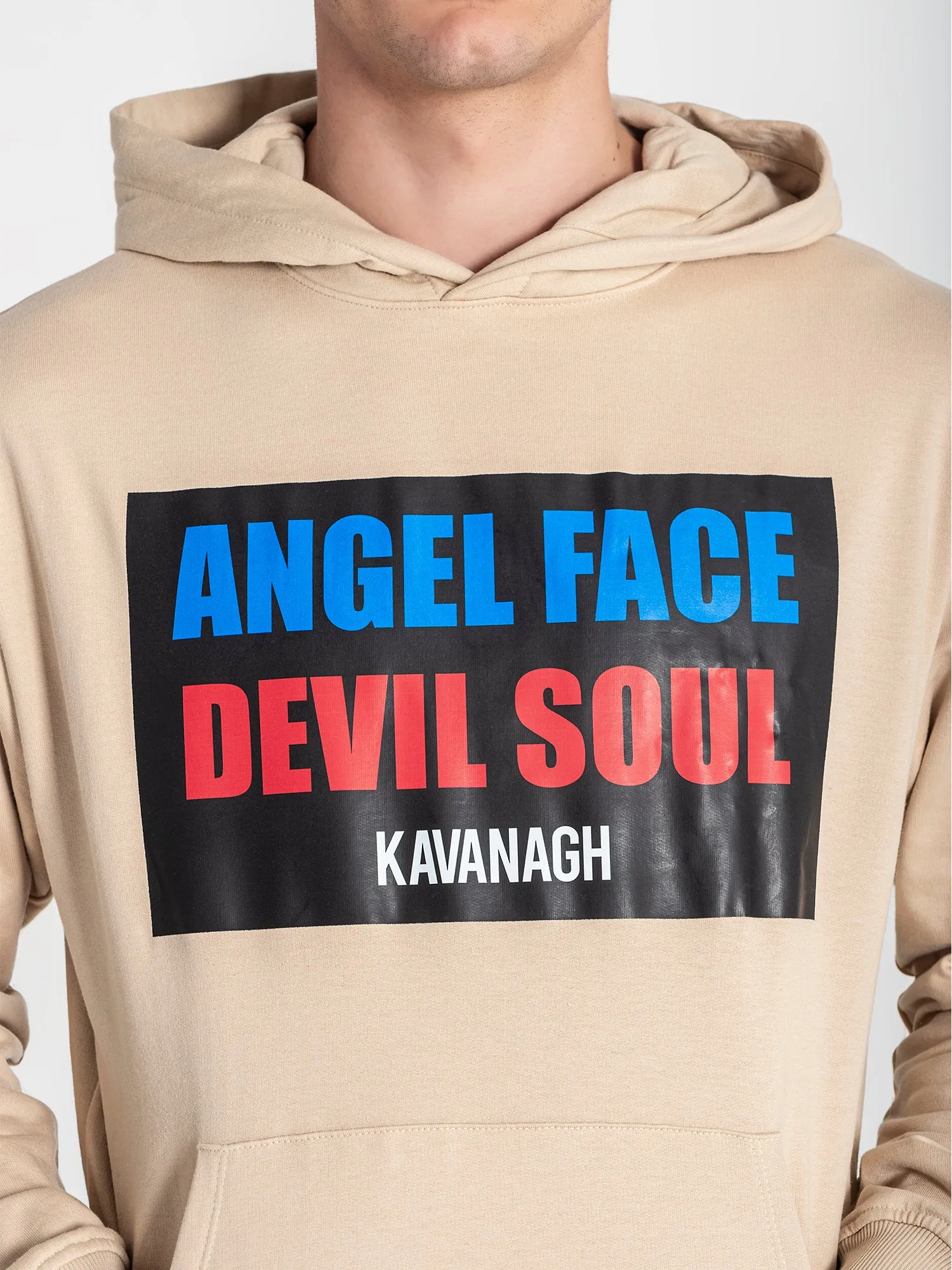 Beige Doppelganger Hoodie