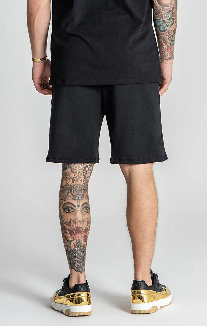 Black Glimpse Up Shorts