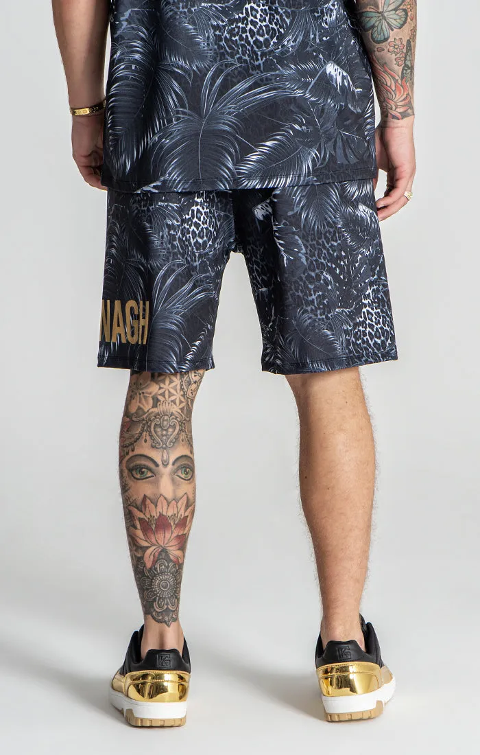 Black Resort Shorts