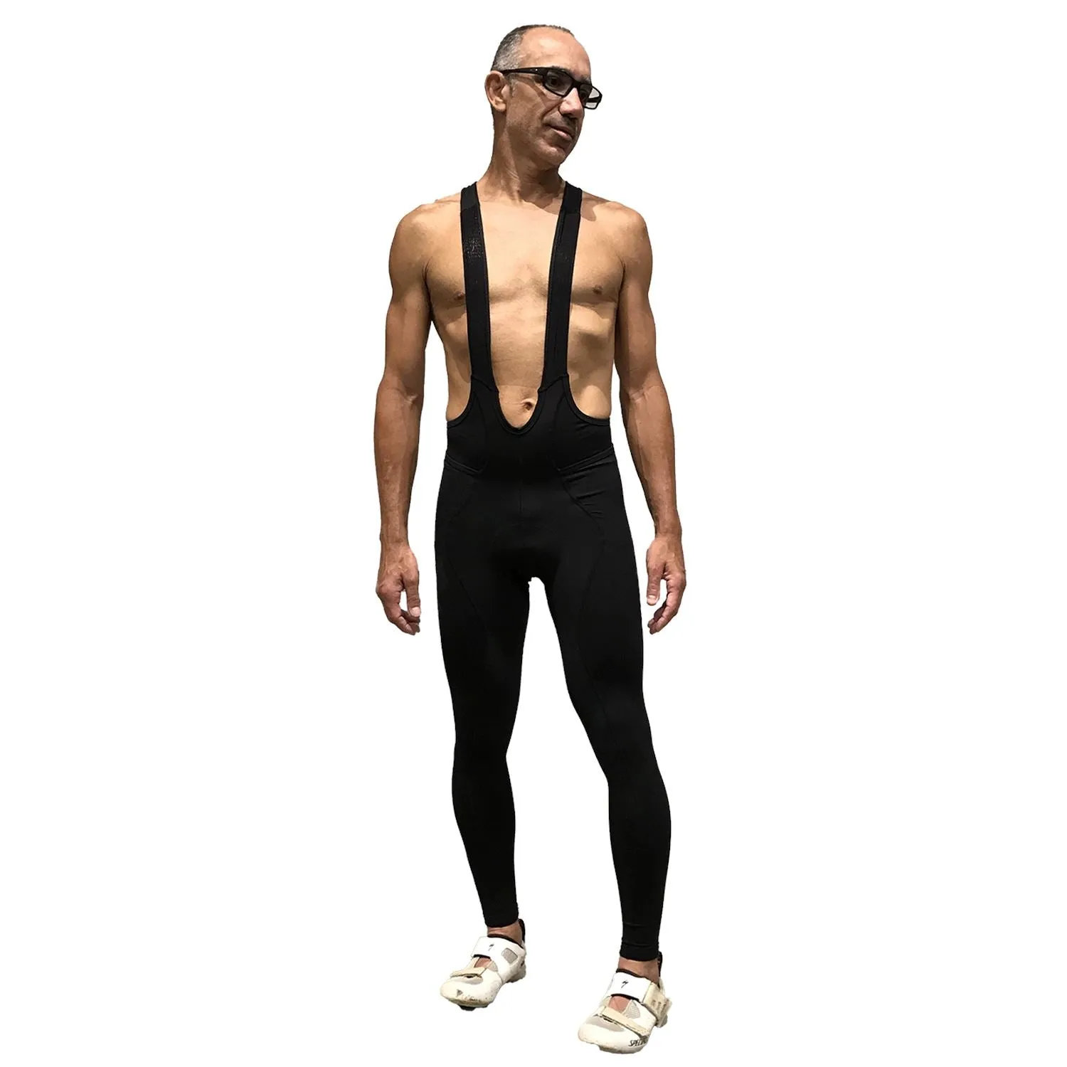 Calça Bretelle NOVA CYCLETECH - ALL BLACK I Masc