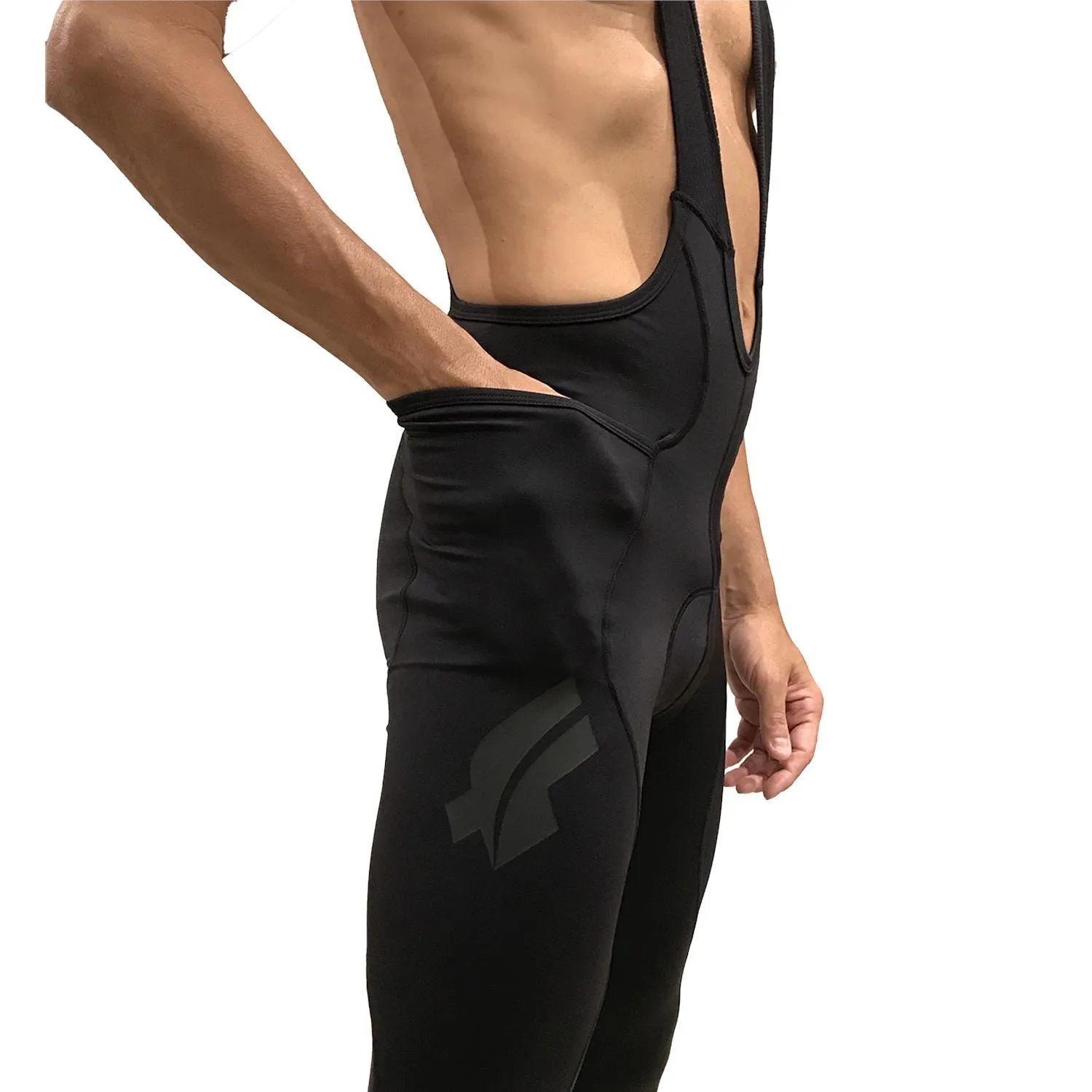 Calça Bretelle NOVA CYCLETECH - ALL BLACK I Masc