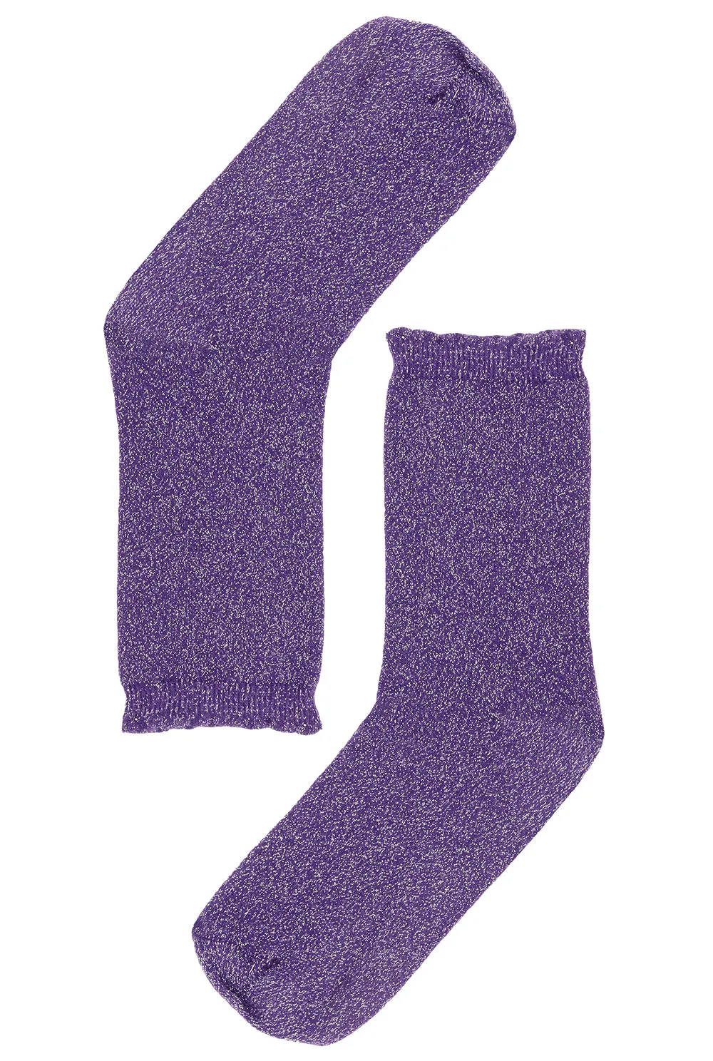 Chaussettes Lurex - Violet