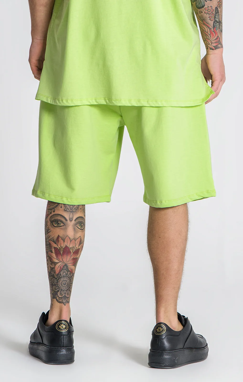 Green Candy Loose Shorts