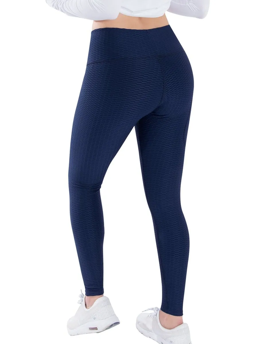 Leggins con Compresión Azul Oscuro