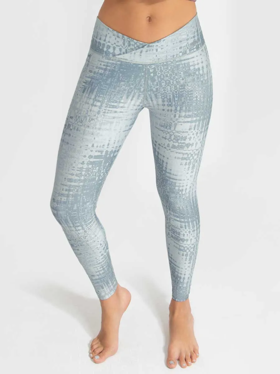 Leggins Deportivo Estampado Gris