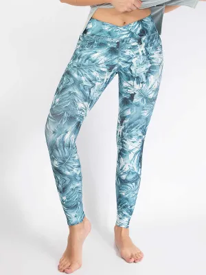 Leggins Estampado Verde Ultramar