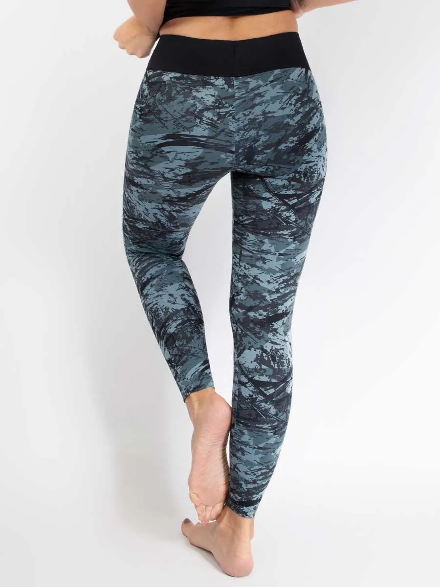 Leggins Estampado Verde Ultramar