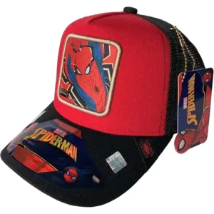 Limited Edition Gorra Ajustable Negra Con Rojo Spider-Man