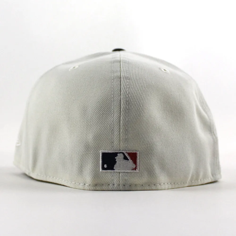 Los RoJos Cincinnati Reds 2015 All Star Game New Era 59Fifty Fitted Hat (Chrome White Navy Green Under Brim)