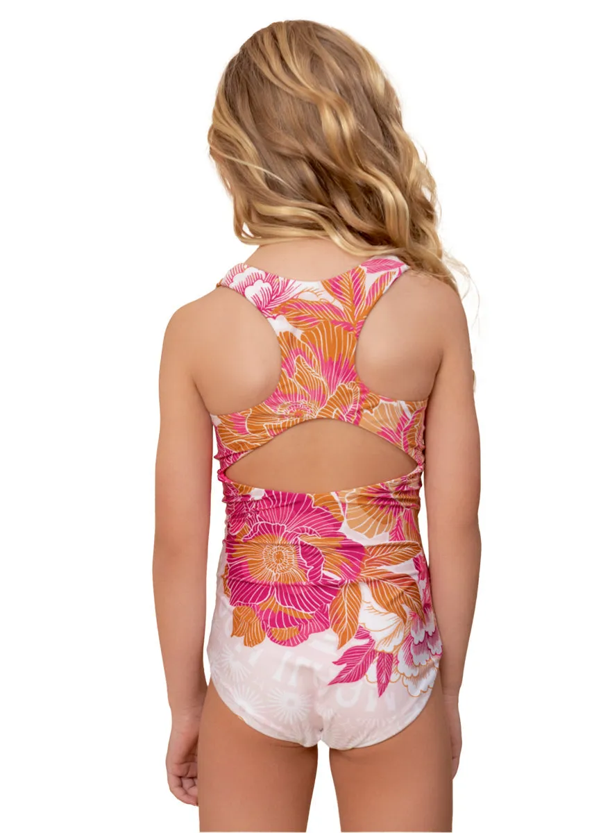 Maaji Mexican Floral Confetti Girls One Piece Set