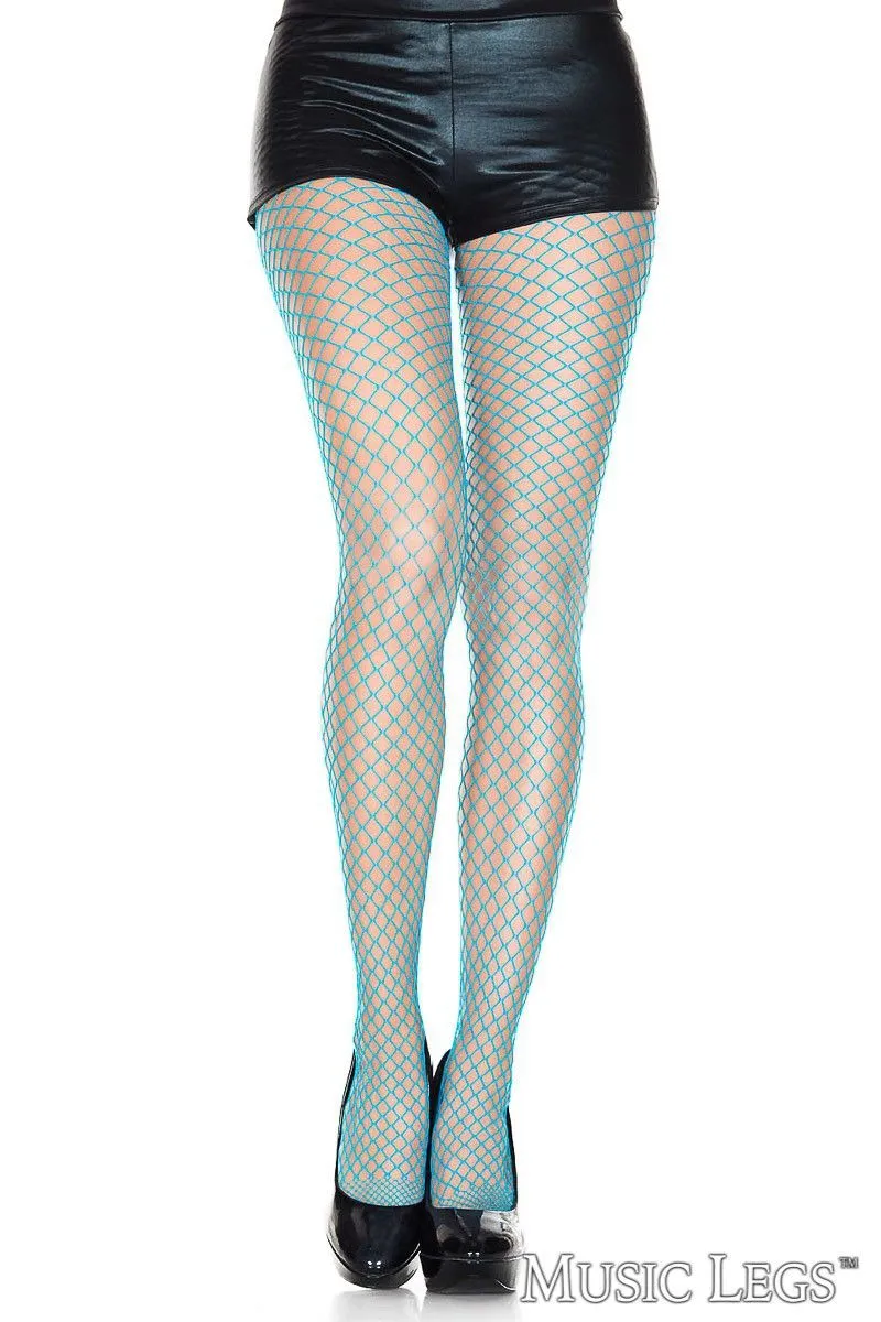 Mini Diamond Net Spandex Pantyhose