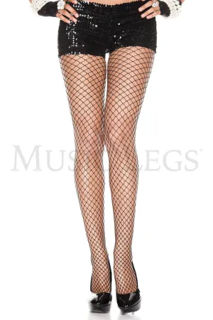 Mini Diamond Net Spandex Pantyhose