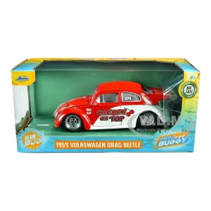 New Arrival Jada Toys Vehículo 1959 Volkswagen Drag Beetle Escala 1:24 Punch Buggy