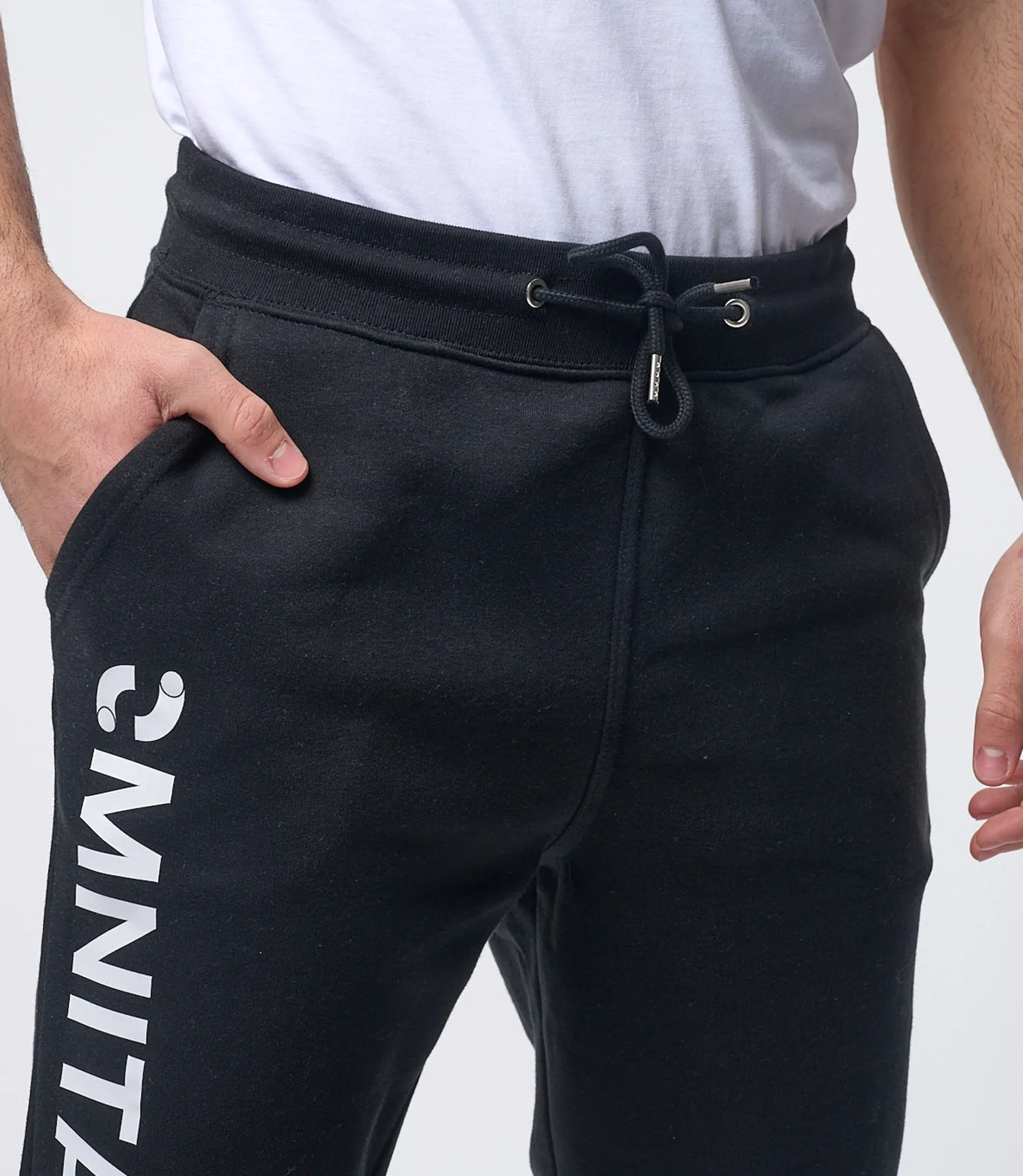 Omnitau Men's Prime Organic Cotton Sweatpant Joggers - Black