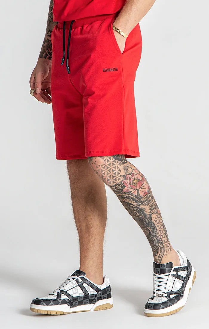 Red Easy Shorts