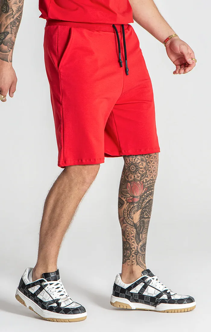 Red Easy Shorts