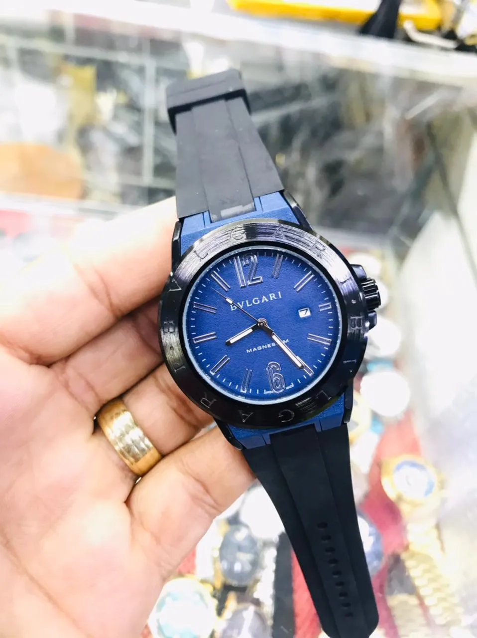 Relogio Bulgari Diagono Magnesium