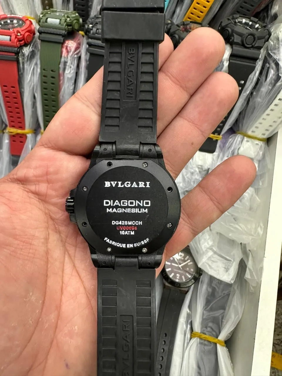 Relogio Bulgari Diagono Magnesium