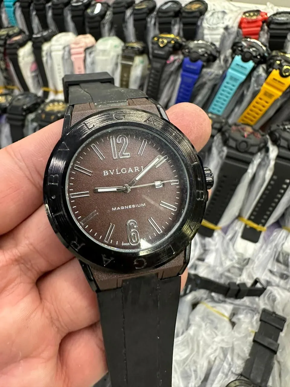 Relogio Bulgari Diagono Magnesium