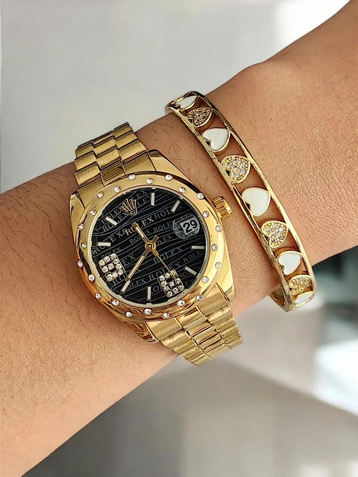 ROLEX METALICO DAMA