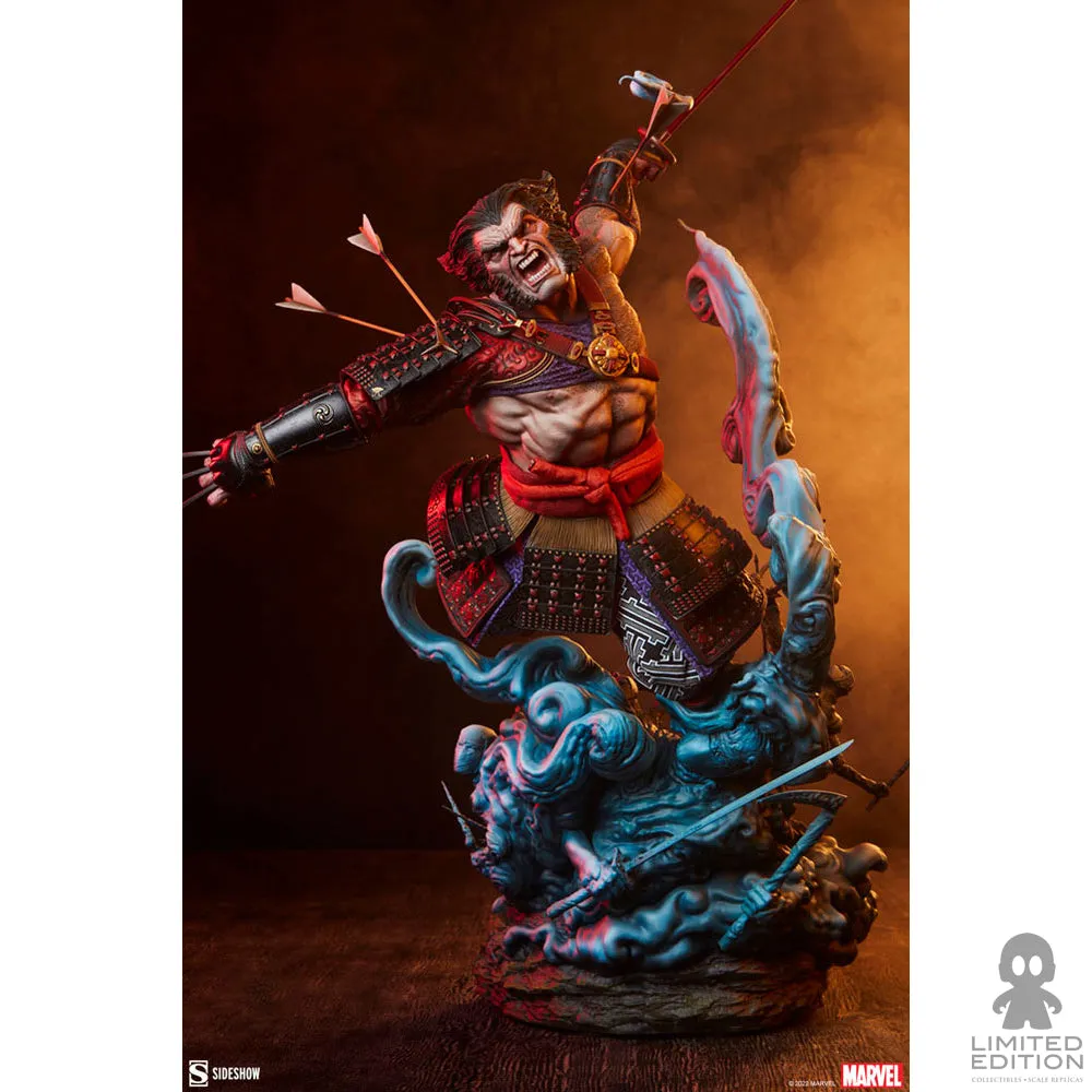 Sideshow Estatua Wolverine: Ronin Premium Format X-Men