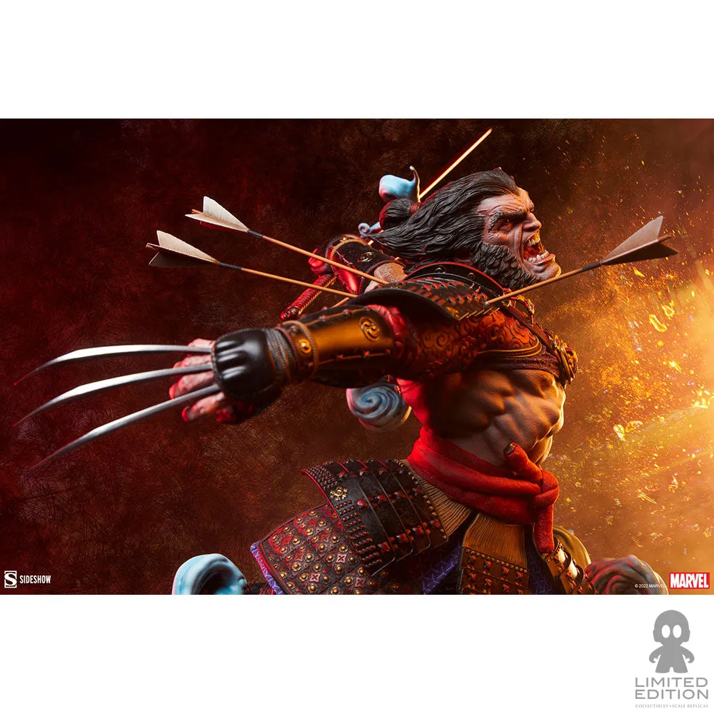 Sideshow Estatua Wolverine: Ronin Premium Format X-Men